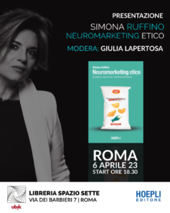 Simona Ruffino - Neuromarketinge Etico - presentazione libro a Roma