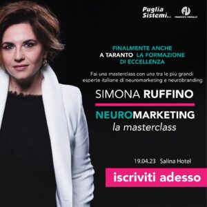 Simona Ruffino Masterclass Taranto Neuromarketing